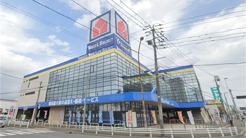 ヤマダデンキTecc LIFE SELECT函館本店外観