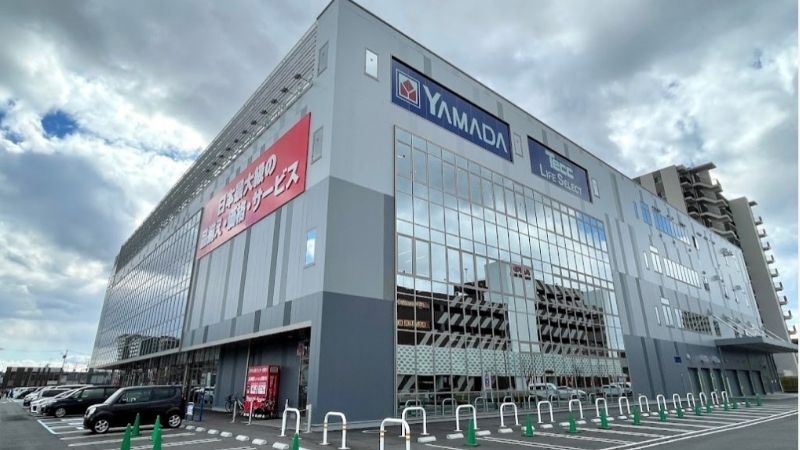 YAMADA Tecc LIFE SELECT 仙台あすと長町店外観