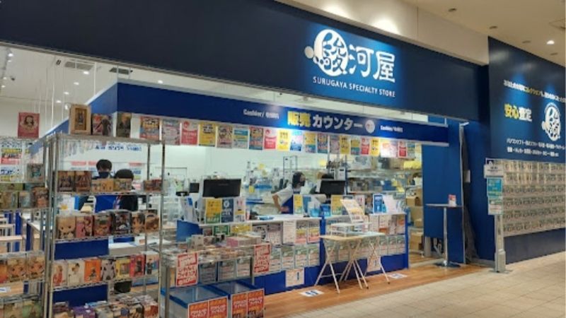 駿河屋 札幌ノルベサ店出入口