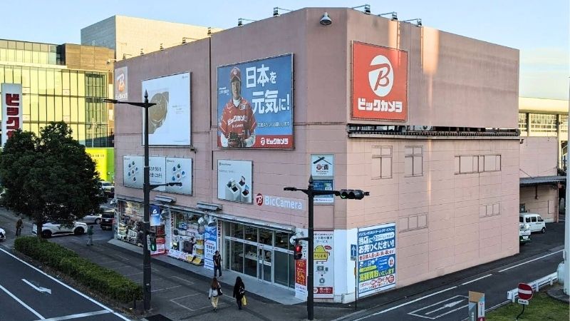 ビックカメラ 高崎東口店外観