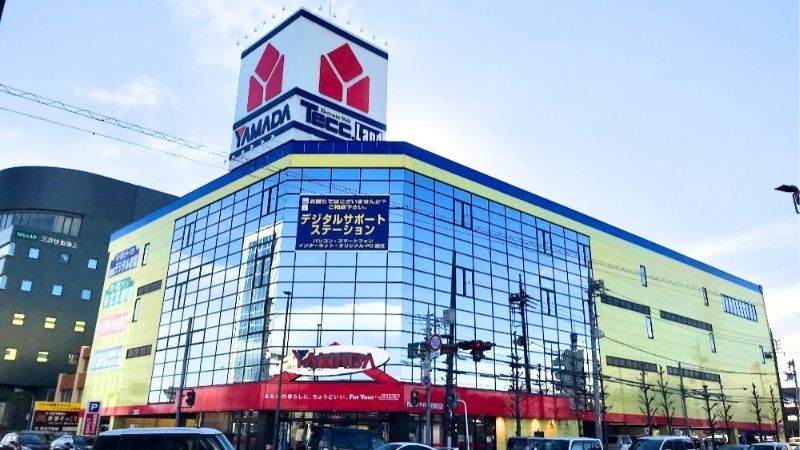 ヤマダデンキテックランドNew太田飯塚町店外観