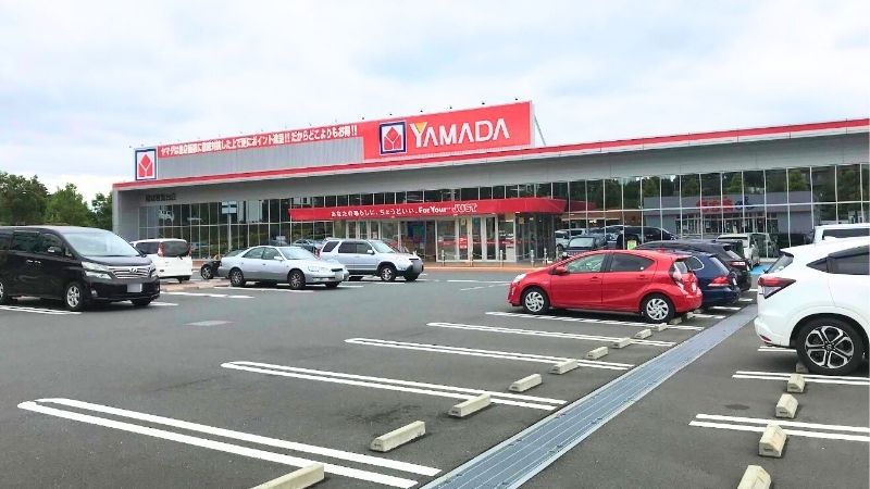 ヤマダデンキテックランド 稲城若葉台店外観