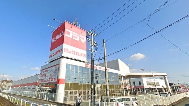 コジマ×ビックカメラ浜松店外観