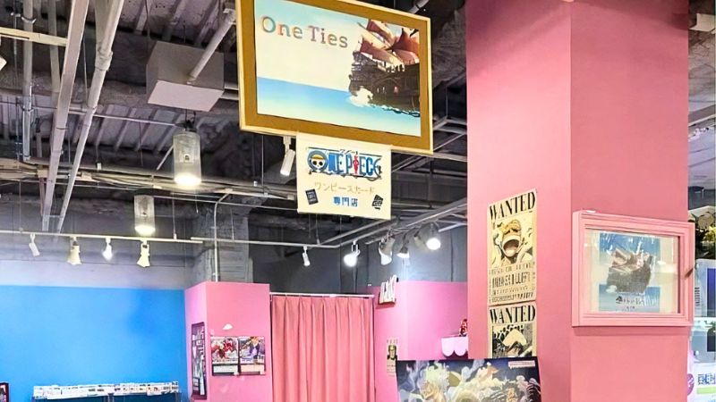 one ties金沢店内