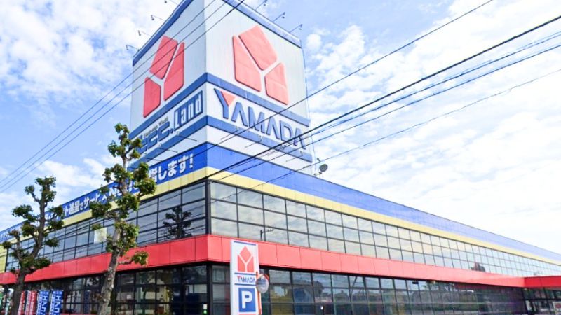 ヤマダデンキテックランド松山本店外観