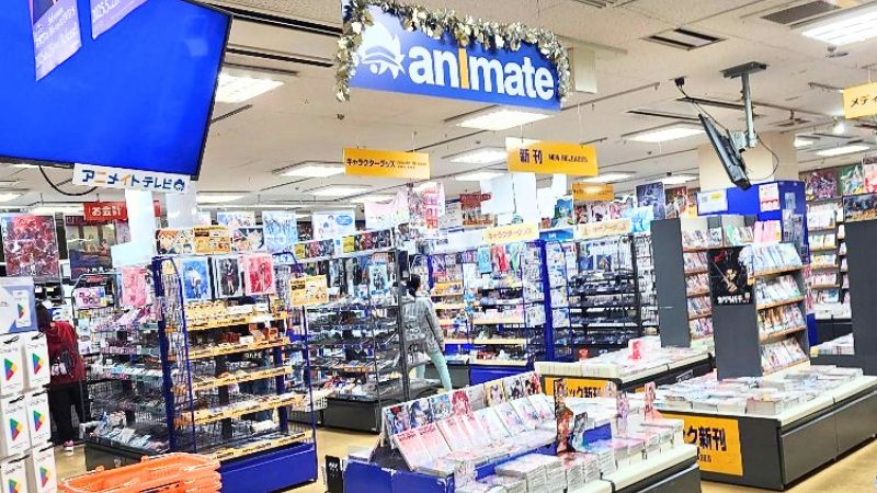 アニメイト松山店内